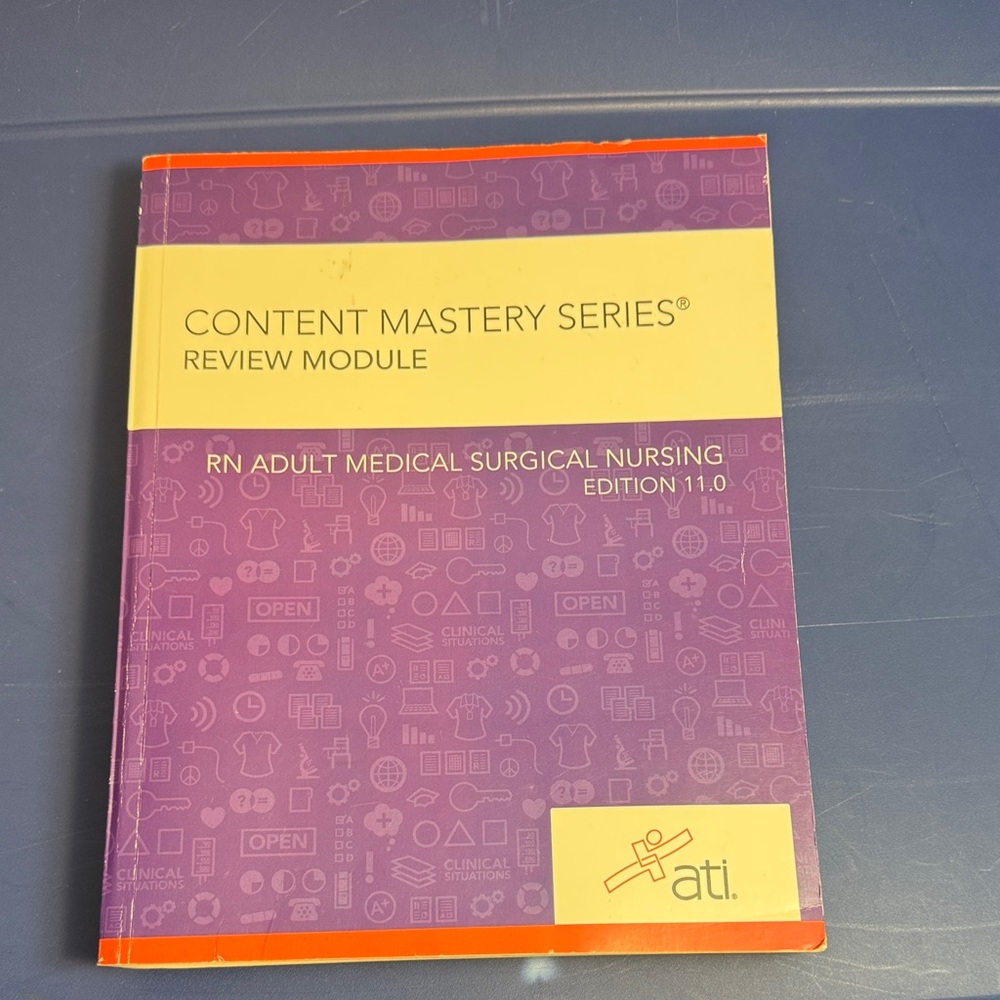 ATI Content Mastery Series Review Module - Purple and Yellow Edition 11.0